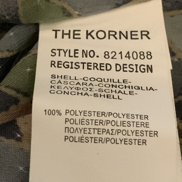 The Korner Geometric Patterned Blouse - Multicolor - Picture 6 of 6